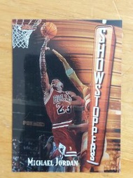 1997/98 Topps Finest Michael Jordan “SHOWSTOPPERS” w/ Coating #271