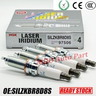 Original 4PCS SILZKBR8D8S 97506 Laser Iridium Spark Plug for BMW 335 435 535 640 740 GT320 328 GT335