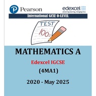 Edexcel Igcse O-Level Past Year Papers Mathematics A-4MA1 1F,2F,/1H,2H