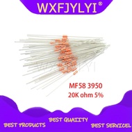 20 pcs Thermal Resistor NTC MF58 3950 B 20K ohm 5%
