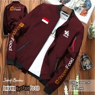 SHOPEEFOOD BOMBER BOMBER JACKET/ SHOPEEFOOD JACKET/ SHOPEEFOOD/ RIDER JACKET/ REVERSIBLE JACKET/ OJO