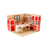 Kitchen Puzzle Children's Educational Small Class Activities 3d Three-Dimensional Model Model Model 
