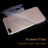 Promotion! Carbon Fiber Sticker Protector For iPhone 6/6s/6s plus /7/7 plus