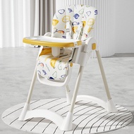W-8&amp; Baby Dining Chair Infant Dining Foldable Chair Baby Chair Children Dining Table Dining Table and Chair Home Safety