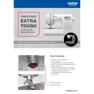 Brother FS60x Extra Though Heavy Duty Portable Sewing Machine