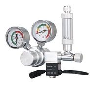 พิพิธภัณฑ์สัตว์น้ำ DIY ควบคุม CO2โซลินอยด์วาล์ว V วาล์วฟองเคาน์เตอร์ตัดวาล์วก๊าซคาร์บอนไดออกไซด์เครื