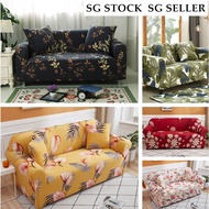 SG *1/2/3/4 Seater Sofa Cover L Shape Sofa Cover Sofa Cover Protector Cushion  Cover Sofa Seat Cushion Pillow Cover