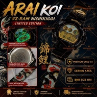 HOT DW6900 ARAI KOI VZ-RAM NISHIKIGOI BLACK CRAZY COLOUR JAM TANGAN LELAKI SPORT WATCH MEN MAN DIGIT