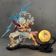 One Piece Hold Thunderbolt Five-speed Nickel with Special Gift Lightning Five-speed Luffy Anime Figu