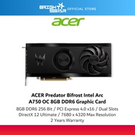 ACER Predator Bifrost Intel Arc A750 OC 8GB DDR6 256 Bit Graphic Card