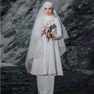 Tujoh Kuntom Tirta Kahyangan New Edition in Off White | Tunang | Nikah | Baju Pengantin [NEW ITEM WI