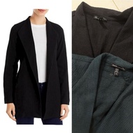 Eileen fisher waffle knit Lapel jacket