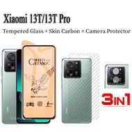 Xiaomi Mi 13T Matte Ceramic Tempered Glass for Xiaomi Mi 13T Pro 12T 11T 10T Pro 5G 3 In 1 Lens protective film+back film
