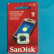 SanDisk 16GB micro SD卡(附贈品)