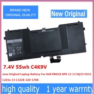 C4K9V Y9N00 Laptop Battery For Dell PKH18 XPS 12 13 9Q33 9333 L221x 13-L322X 12D-1708 13-L321X 3H76R