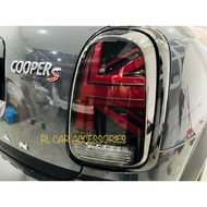 Mini Cooper countryman F60 Union Jack rear led tail fog lamp light signal taillamp taillight cover D