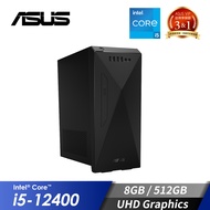 華碩 ASUS S501MD 桌上型電腦 (i5-12400/8GB/512GB/UHD Graphics/W11) H-S501MD-512400034W