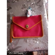 Fossil Messenger pink bag