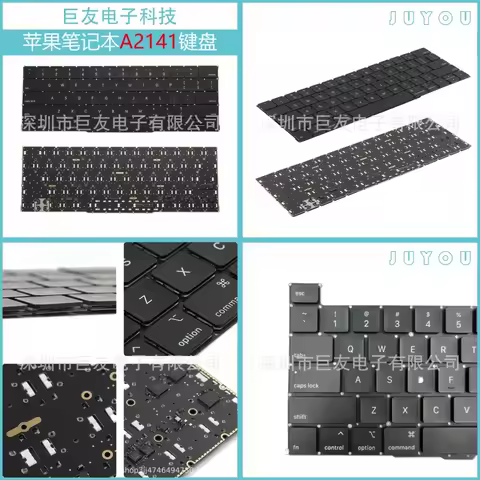 Replacement Keyboard for MacBook Pro 16 inch A2141 US UK Layout Laptop Keyboard with Backlight for A