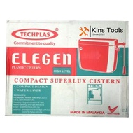 1104 Techplas Elegen 9L High Level Cistern - Toilet Flush