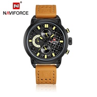 NAVIFORCE NAVIFORCE 9068 Men's Belt Quartz Watch Waterproof Casual Men's Watch Wrist Watch Calendar 