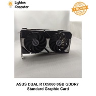 【USED】 ASUS DUAL RTX5060 8GB GDDR7 OC Edition Graphic Card | With 8 Pin | Desktop | Graphics Card | 