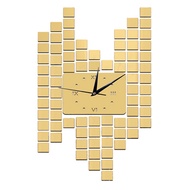 SG Modern DIY Frameless Roman Numerals Quartz Wall Clock Mirror Effect Sticker Decal Set Home Decora