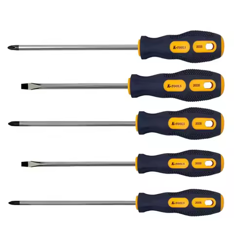 3*150-6*150mm PH0 PH1 PH2 Phillips Screwdriver 3MM 5MM 6MM Slotted Screw Driver Multifunctional Magn