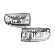 Pair Front Fog Light For Toyota Land Cruiser FJ100 1998-2007 Bumper Lamp With Bulb