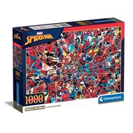 CLEMENTONI: Impossible Puzzle-Spiderman (1000 Pieces) [Jigsaw Puzzle]
