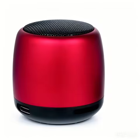 Metal Mini Bluetooth Speaker Stereo Surround USB Portable Speaker Multi-functional Portable Design W