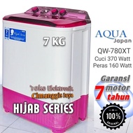 Best seller mesin cuci aqua 2 tabung 7kg