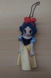 日本迪士尼 白雪公主絨毛娃娃吊飾 玩偶