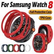 Soft TPU Case Cover For Samsung Galaxy Watch 8 Classic Smart Watch Screen Protector For Samsung Gala