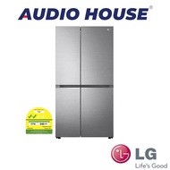 LG GS-B6473PZ  647L SIDE BY SIDE FRIDGE  PLATINUM SILVER  2 TICKS  2 YEARS WARRANTY BY LG