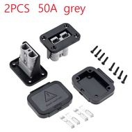 2pcs 50A/120A/175A Cable Connectors Plug For Anderson Plug Connector Flush Mount Bracket Panel Cover