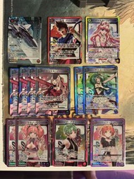 Union Arena - 超時空要塞 Macross vol.2  R⭐️&SR deck 料