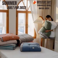 washable aircond cartoon quilt king queen single size blanket comforter selimut toto bujang soft cot