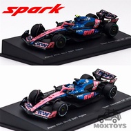 Spark 1:64 ALPINE A525 NO.10 BWT ALPINE FORMULA GP2025 Diecast Model Car