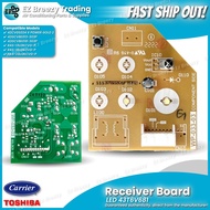 Receiver Board PCB LED 43T6V681 for Split Type Inverter Air Conditioning Units | Carrier & Toshiba