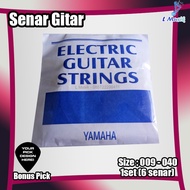 senar gitar elektrik akustik fender d addario ernieball gibson - yamaha elektrik