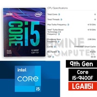 *NEW* Intel i5 9400F 6Core Processor 9th Gen LGA1151 CPU Processor Desktop PC Gaming H310 B365 Z390