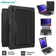 Nillkin Bumper Combo Keyboard Case Samsung Galaxy Tab S9 Plus - Tab S10 Plus 12.4 - casing tablet +