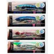 FJORD Sinking Minnow (Pintail) Glow & UV 110S 37G Killer Tenggiri
