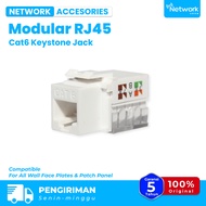 Modular RJ45 Cat6 Cat6 Keystone Jack