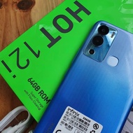 HP SECOND INFINIX HOT 12i 4/64GB HANDPHONE SECOND HP SEKEN HP BEKAS