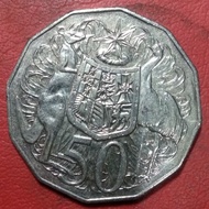 koin asing 50 cents Australia 2006 TP 3241