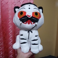Korean K-Pop Demon Hunters Baekho Tiger Plushie Doll Stuffed Toy