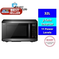 Sharp Microwave Oven With Convection (32L) R859EBS R859 BS