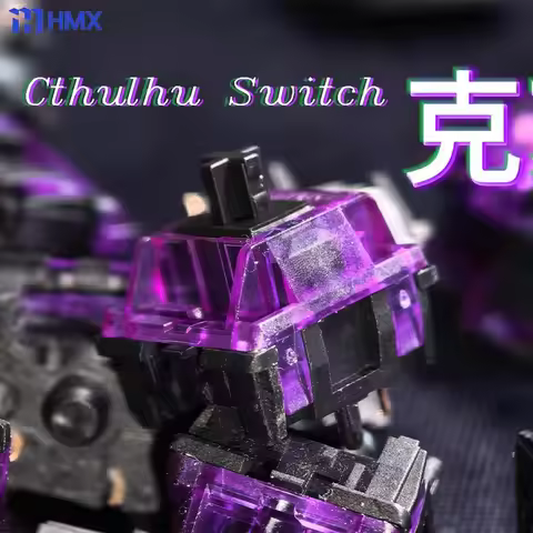 Crispy & Resonant Linear Switches by SU LAB Cthulhu Ultimate POM Stem, PC Top Housing | 2.0mm Travel